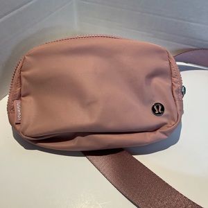 Pink Lululemon Everywhere Belt Bag